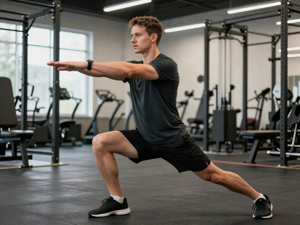 Aufwärmen vor Sport