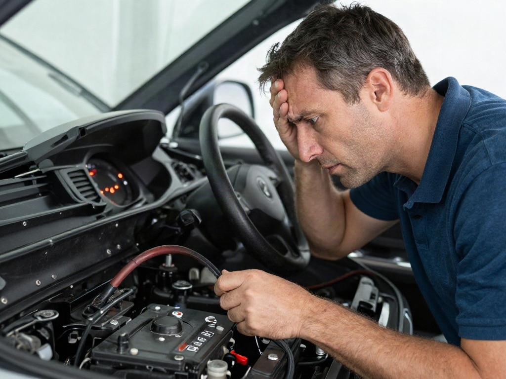 Auto Batterie leer