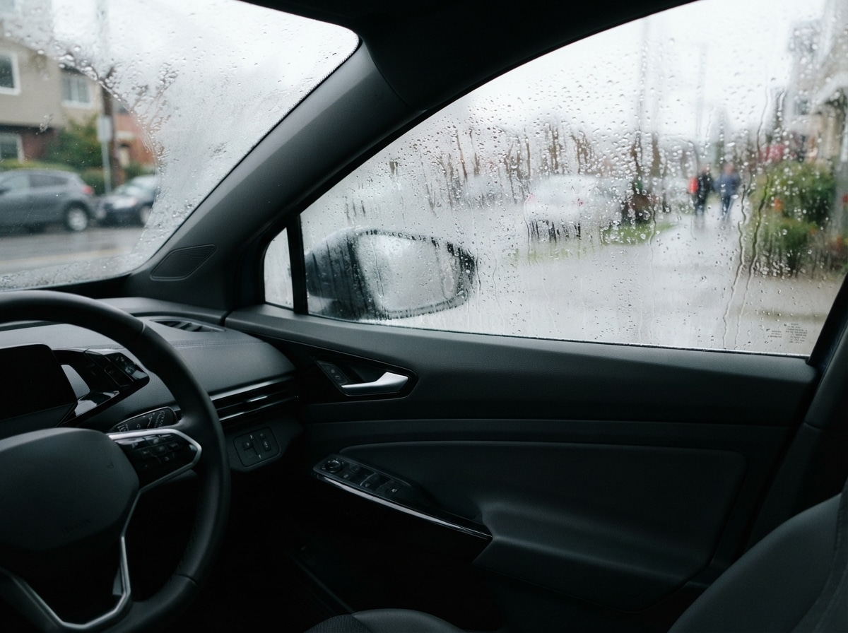 Auto Scheiben beschlagen