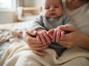 Baby Hände kalt