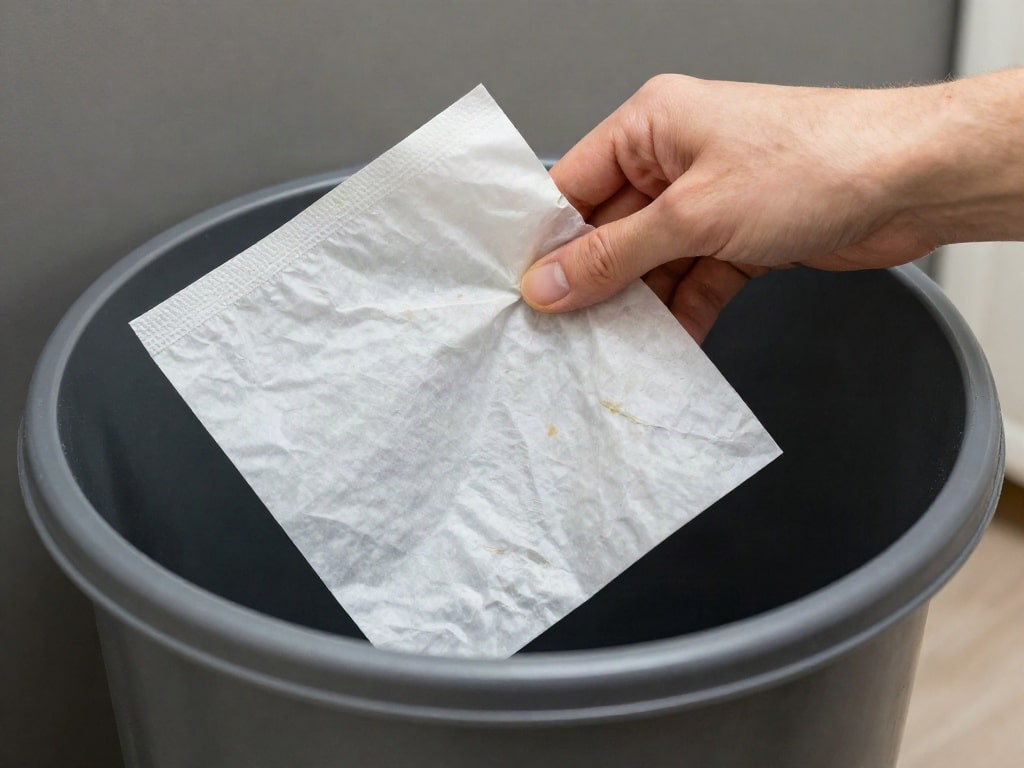 Backpapier entsorgen