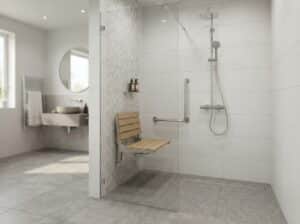 barrierefreie Dusche