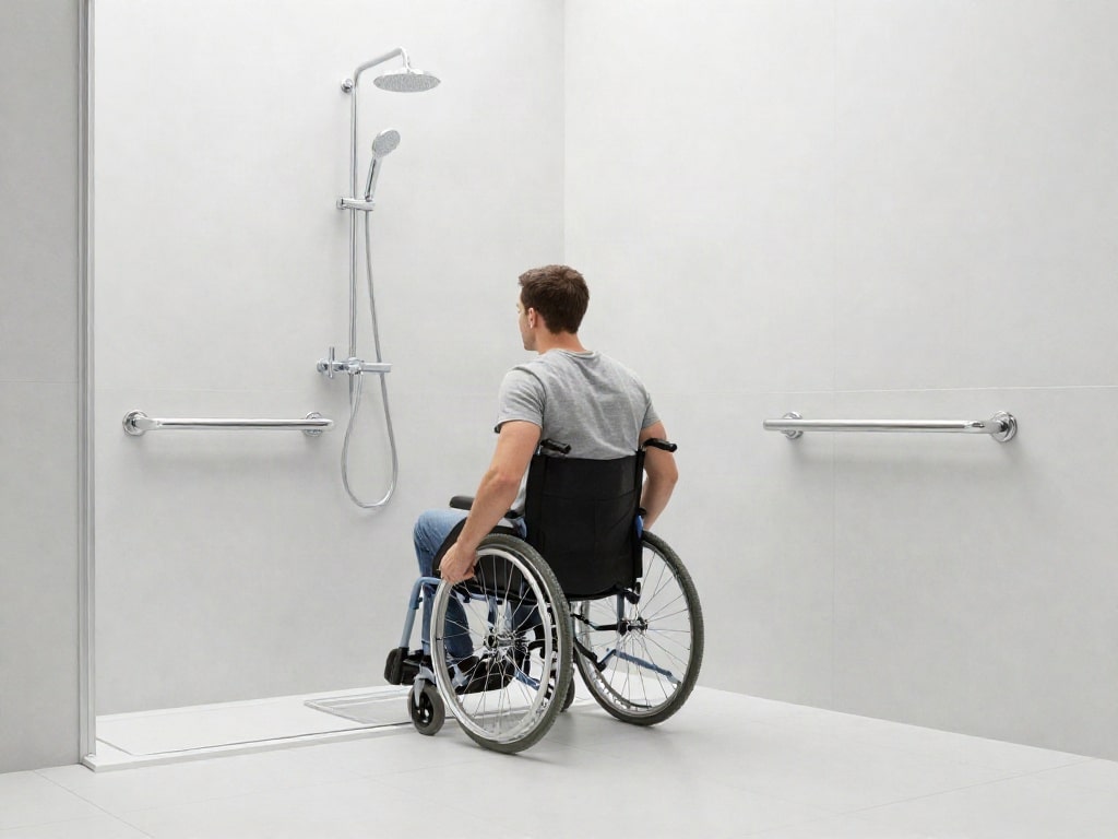 barrierefreie Dusche