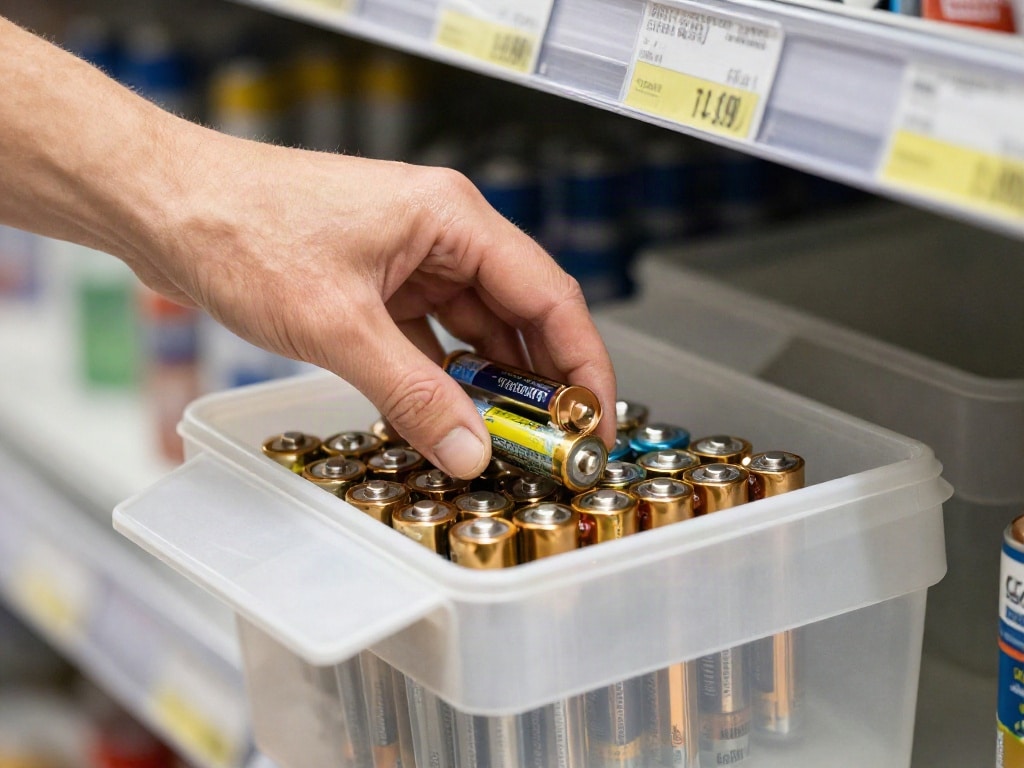 Batterien entsorgen