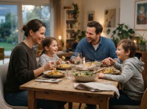 gemeinsame Mahlzeiten Familie
