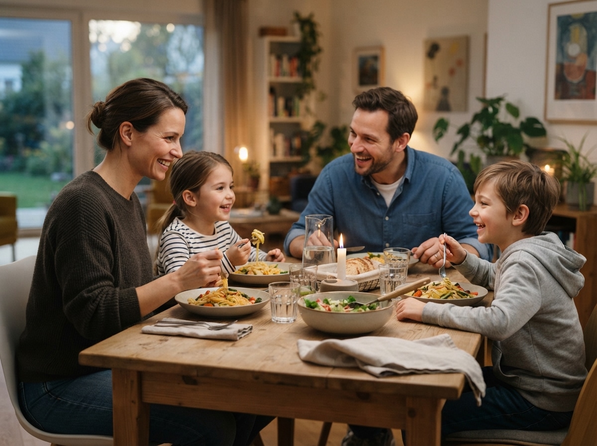 gemeinsame Mahlzeiten Familie