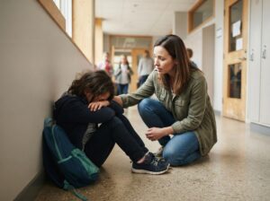 Kind will nicht in Schule
