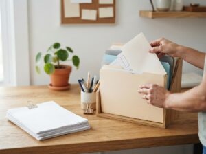 Papierkram organisieren