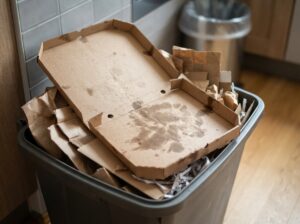Pizzakarton Altpapier