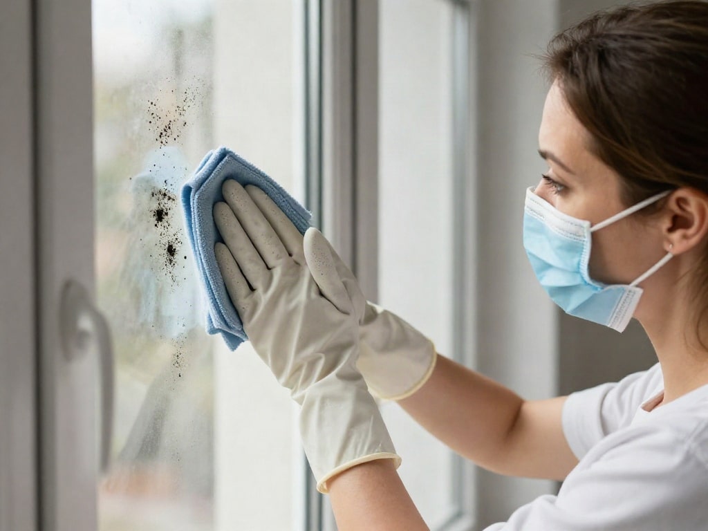Schimmel am Fenster
