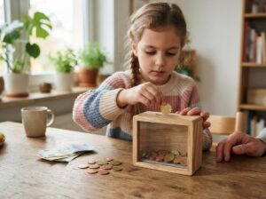 Kind Taschengeld sparen