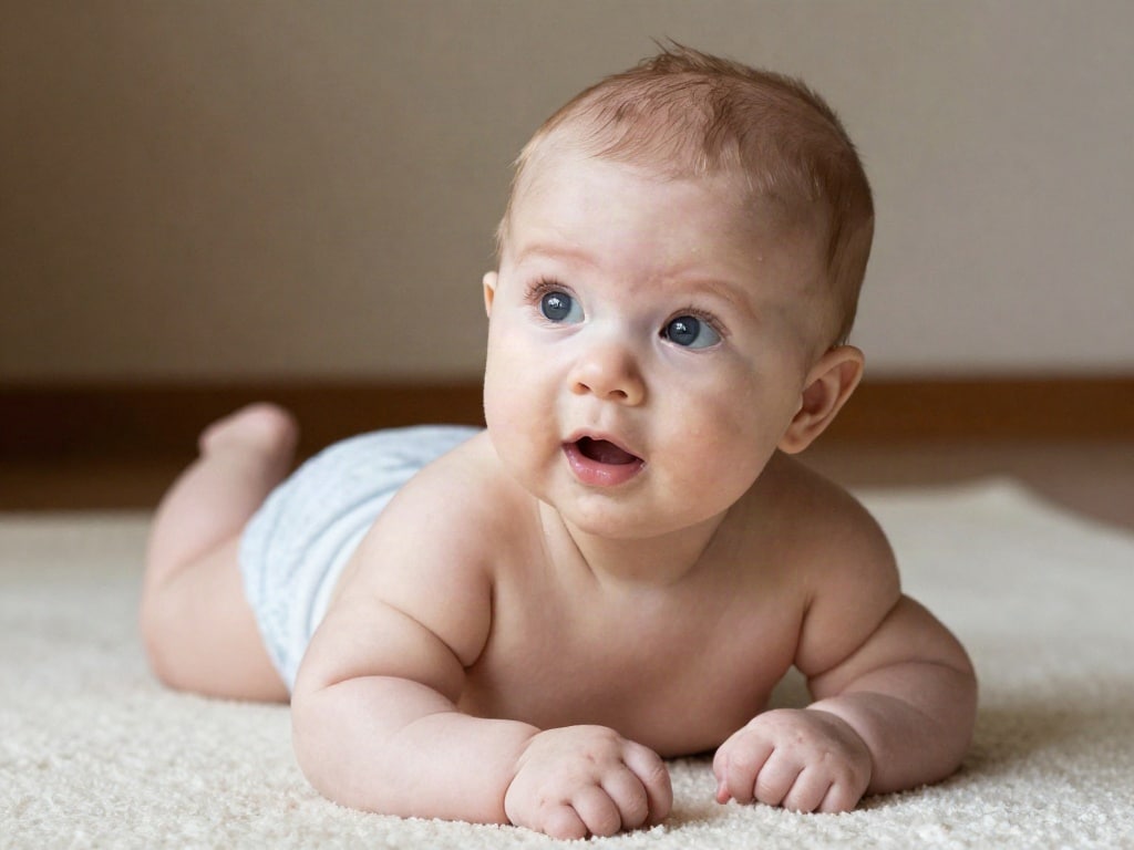 Baby krabbeln