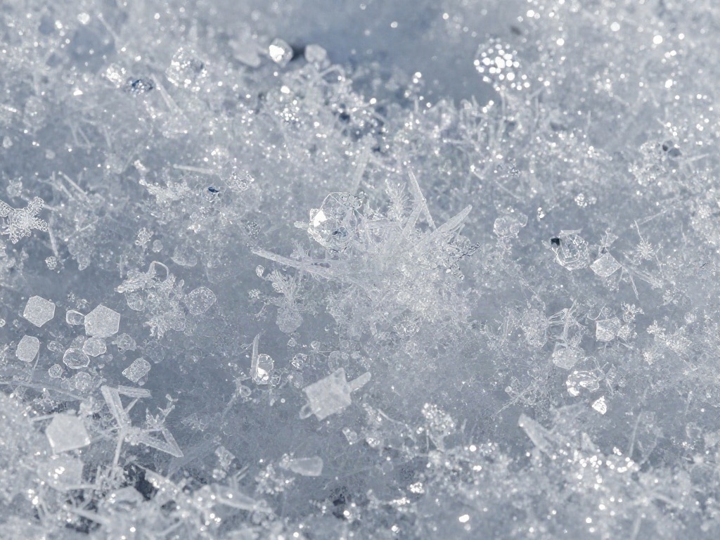 warum Schnee weiß