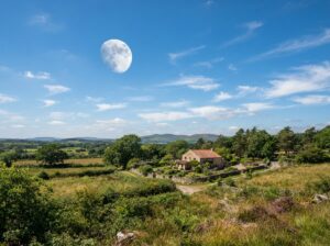 warum Mond tagsüber sichtbar