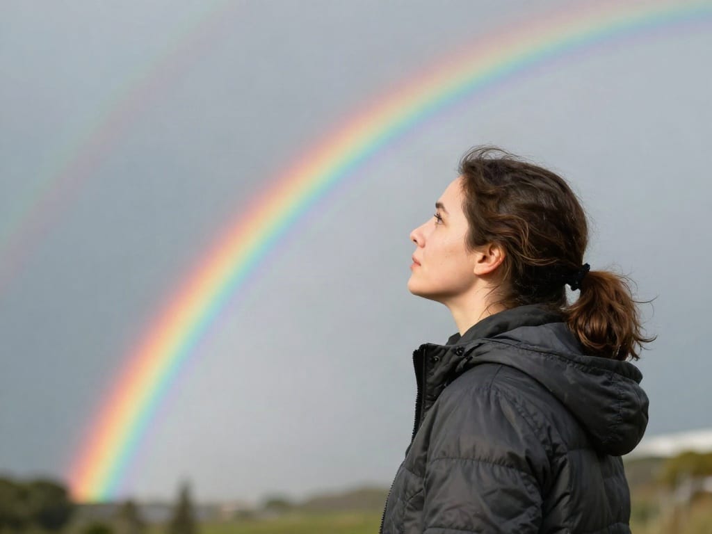 wie entsteht Regenbogen