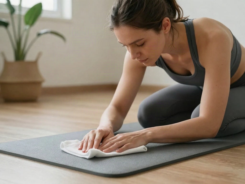 Yoga Matte reinigen