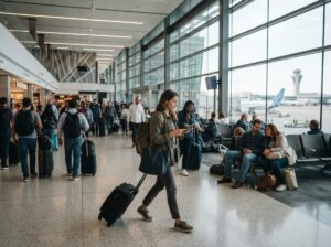 Zwischenstopp Flughafen