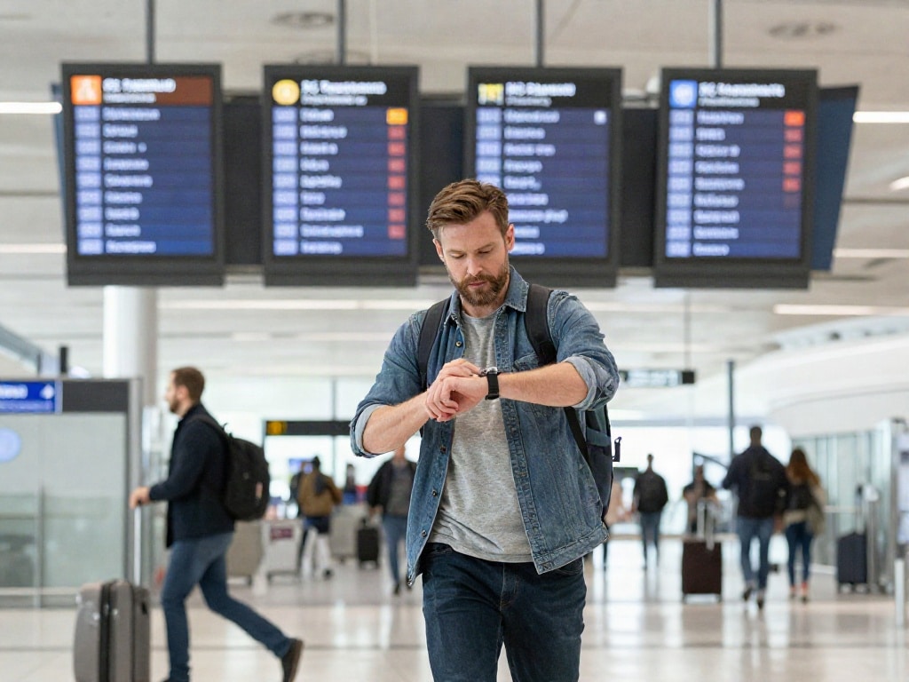 Zwischenstopp Flughafen